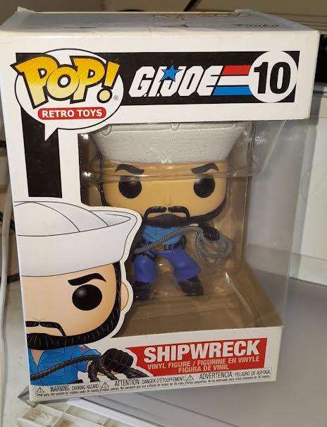 Shipwreck Funko Pop! Damaged