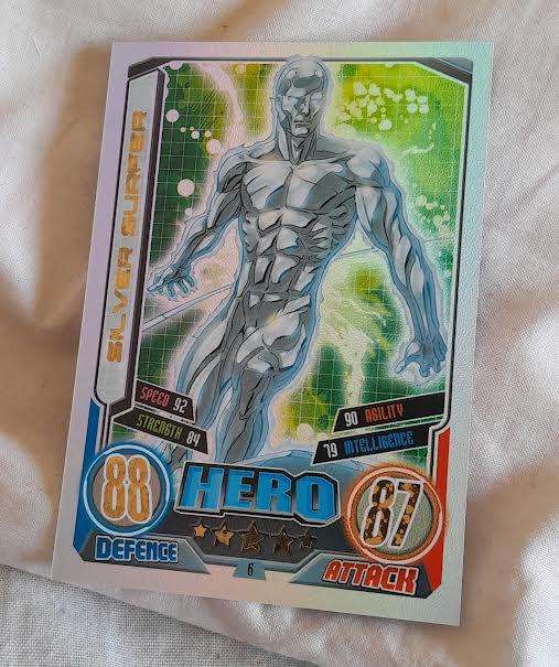 Topps Hero Attax Silver Surfer