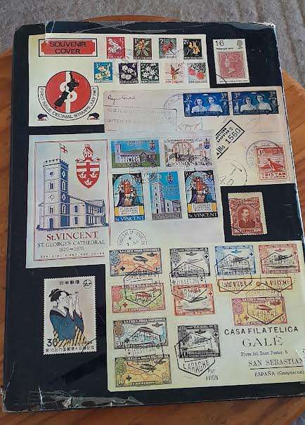 The world of stamps and stamp collecting-Arthur Blair (Hardcover)
