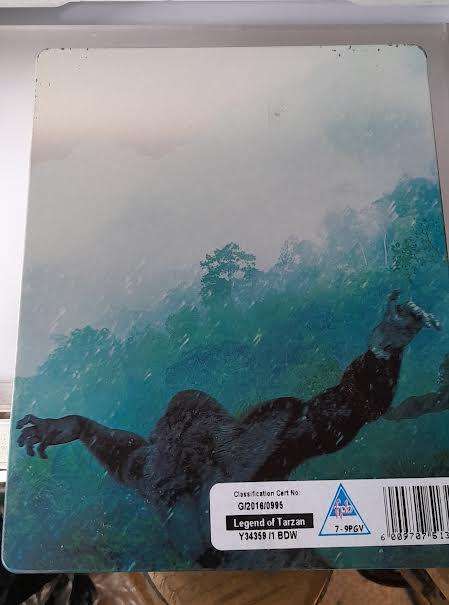 The Legend of Tarzan Steelbook Blu-Ray