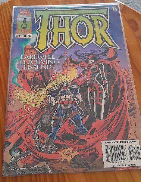 Thor comic #502 September 1996