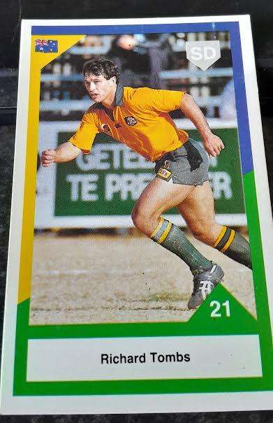 Sports Deck Rugby Card Richard Tombs