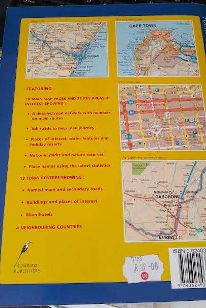 Touring Atlas of South Africa and Botswana-Mozambique-Namibia-Zimbabwe