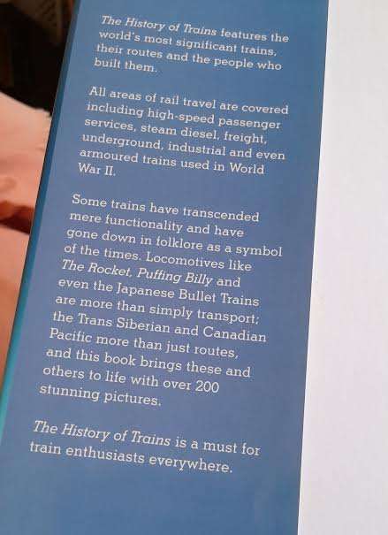 The History of Trains-Colin Garratt