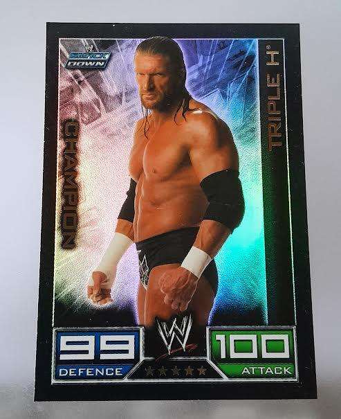 Topps Slam Attax Triple H Champion