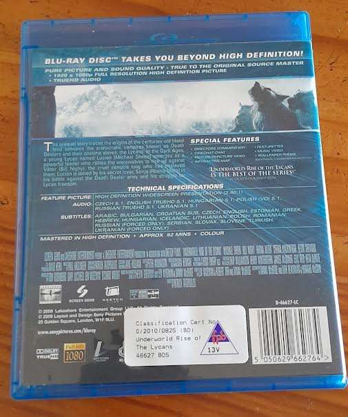 Underworld Rise of the lycans