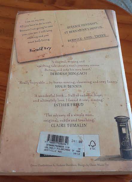 The Unlikely Pilgrimage of Harold Fry-Rachel Joyce