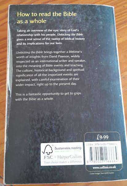 Unlocking the Bible-David Pawson