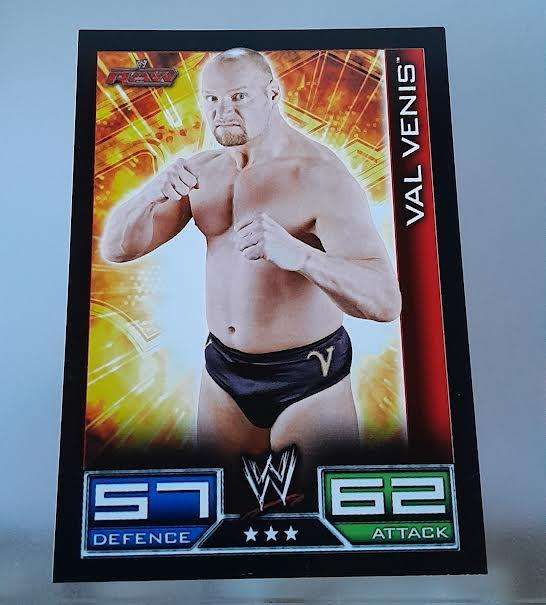 Topps Slam Attax Val Venis