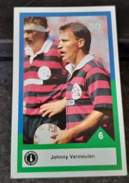 Sports Deck Rugby Card Johnny Vermeulen