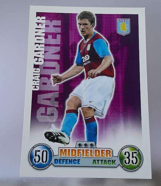 Topps Match Attax Aston Villa 8 Cards