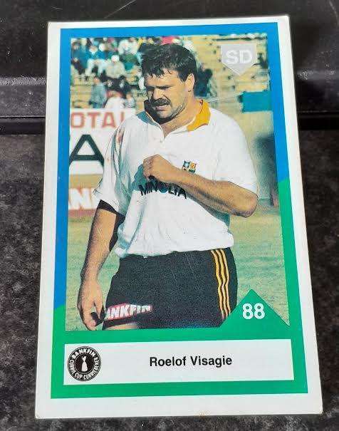 Sports Deck Rugby Card Roelof Visagie