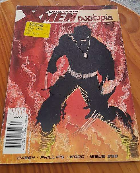 Uncanny X-men comic#398 November 2001
