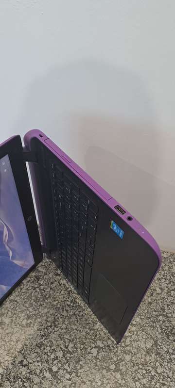 Purple HP 15 Laptop