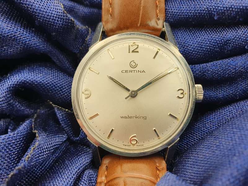 Vintage Stainless Steel Certina Waterking