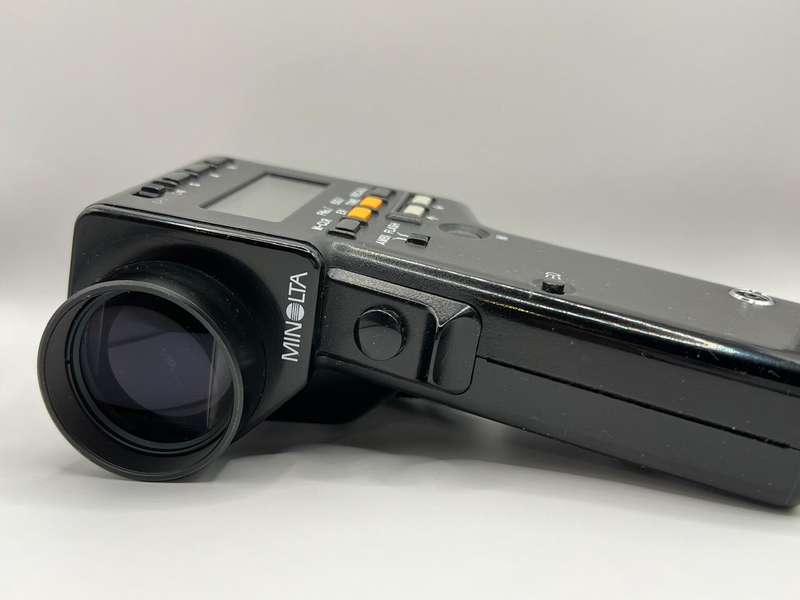 Well-Used Minolta Spotmeter F Light Exposure Spot Meter From JAPAN