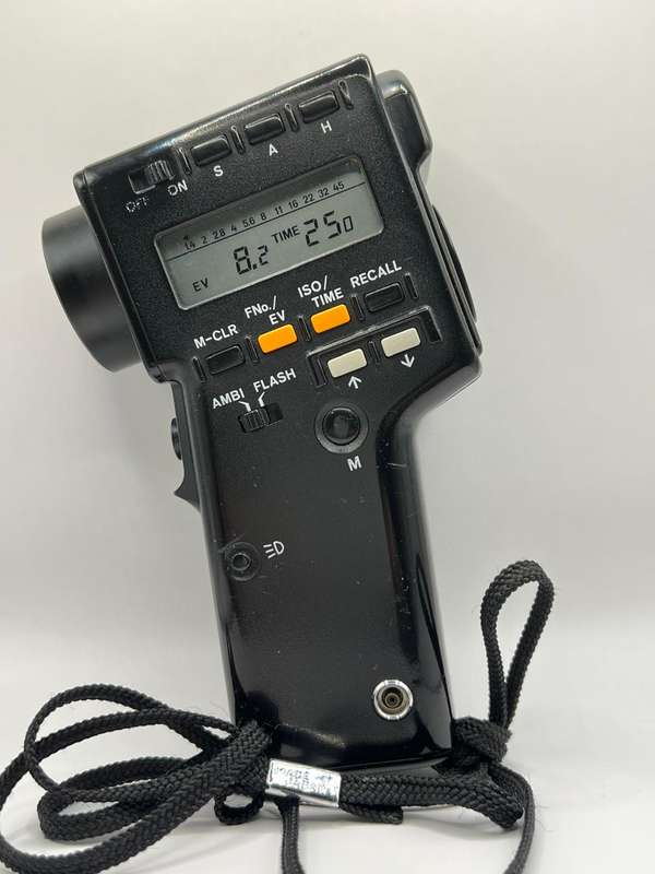 Well-Used Minolta Spotmeter F Light Exposure Spot Meter From JAPAN
