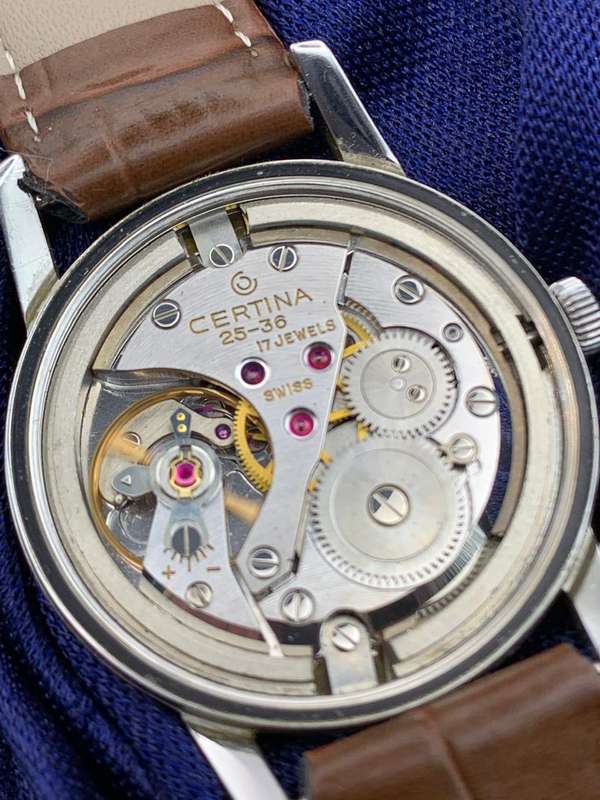 Vintage Stainless Steel Certina Waterking