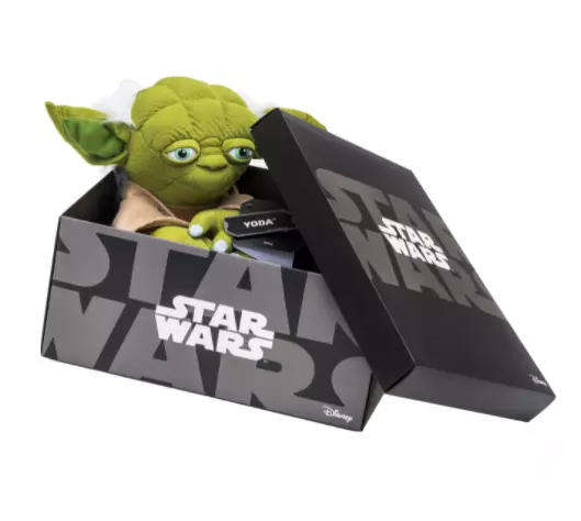 Disney Star Wars Yoda Jedi 25cm Plush Doll Figure - 2017 Box - Rare