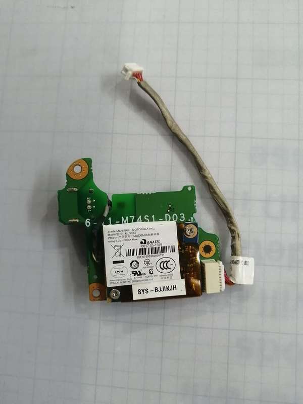 (D)Internal Modem Board Notebook SYS-BJJIKJH