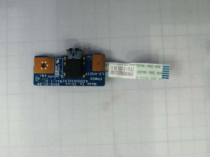 (D)L52028-001 LS-H321P GENUINE HP AUDIO BOARD W-CABLE 15-DW 15-DW0037WM (CF41)