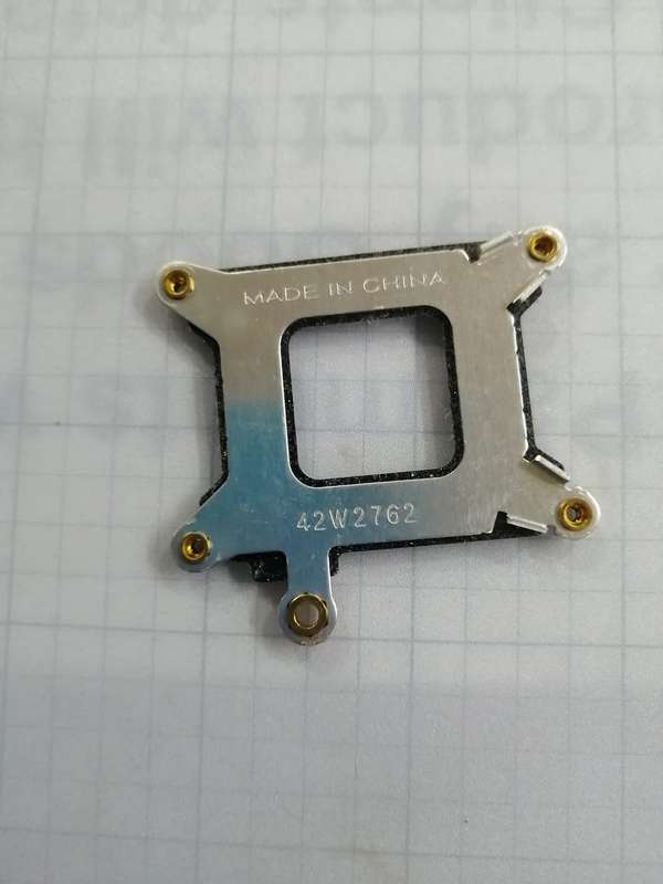 (D)Heatsink support Bracket 42W2762 IBM T61 15.4