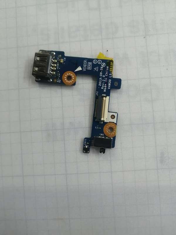 (D)Dell Latitude E5440 Internal WIFI Switch USB Port Circuit Board LS-9833P