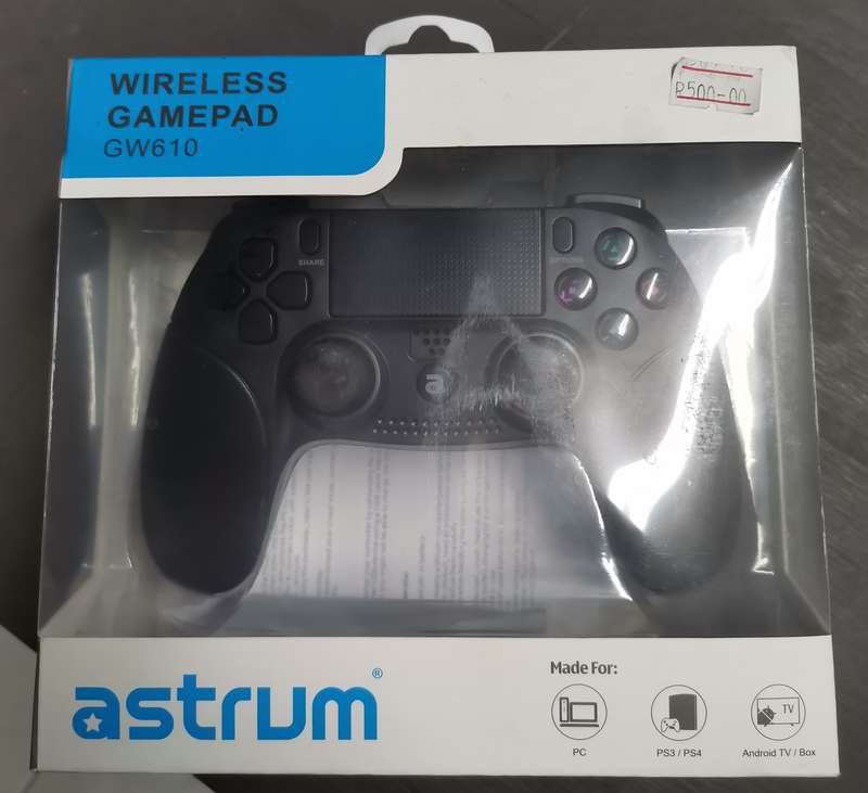 (D)Astrum 5 in 1 Wireless Gamepad for PC / PS3 / PS4  GW610 | Wireless Gaming Accessory
