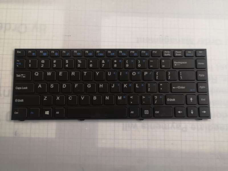 Mecer, Clevo W940SU, W5400, W230ST, W840SU, 6-80-W9400-011-1 Laptop Keyboard