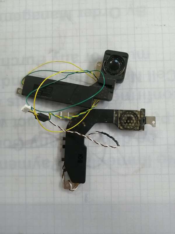 (D)Lenovo Thinkpad T60 T61 Left & Right Speakers 42w3802 42W3803 H1-X3-O16