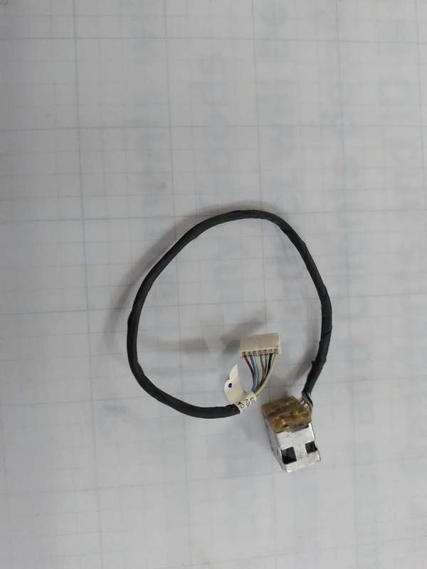 (D)HP15.6" 2000-329WMOEM laptop DC Power Jack W/Cable 350714L00-600G