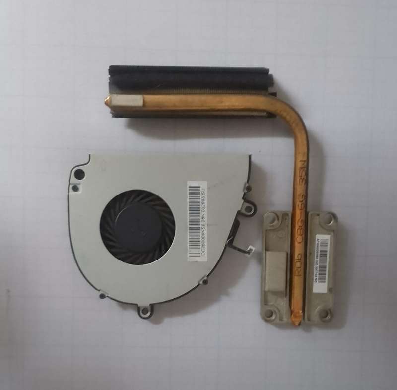 (D)Acer Aspire CPU Cooling Fan DC28009KS0 With Heatsink AT0HI0060R0