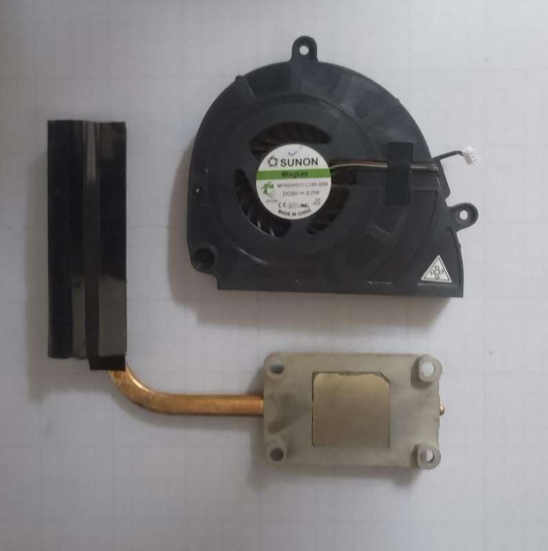(D)Acer Aspire CPU Cooling Fan DC28009KS0 With Heatsink AT0HI0060R0
