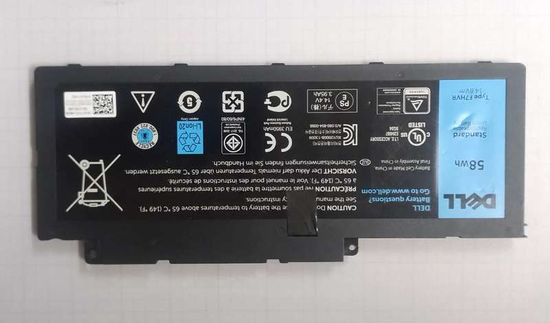 (D)F7HVR DELL LAPTOP BATTERY