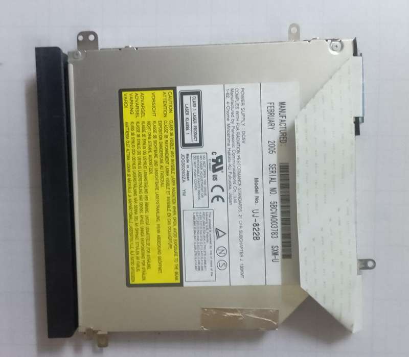 (D)PANASONIC UJ-822B DVD DRIVE 39T2570 Ulta Slim