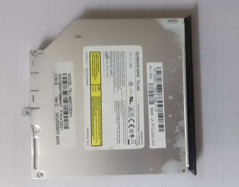 Toshiba Samsung Laptop CD DVD Drive TS-L462