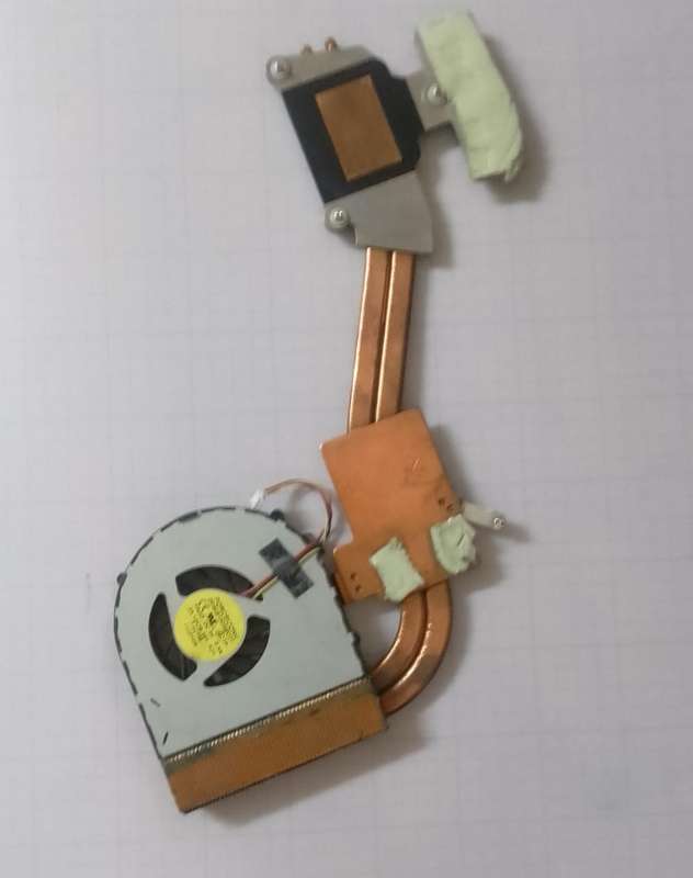 (D)Dell Laptop Heatsink Cooling Fan CPU 15R N5010 60.4HH15.001 60.4HH16.002