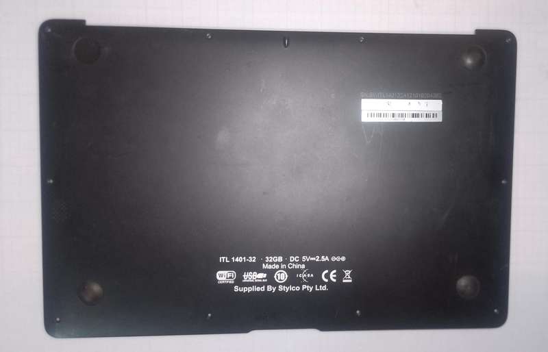 (D)Sansui Notepad ITL 1401 - 32 Bottom Housing Panel 3259108601118