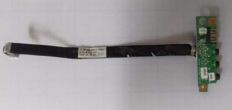 (D)6-71-M74SA-D03A Notebook Laptop USB Audio Port PCB Board Plate