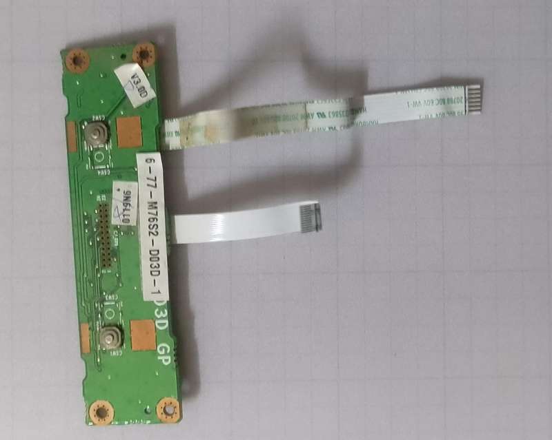 (D)Clevo M765T Mouse Buttons Touchpad Board with Cable 6-71-M76S2-D03D
