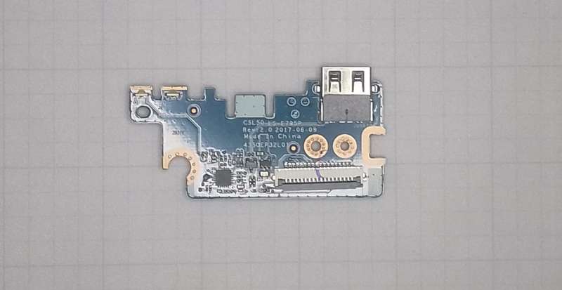 (D)HP 15-B 250 255 G6 laptop USB port panel LS-E795P