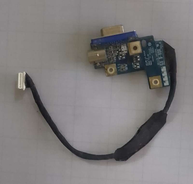 (D)LS-3161P Original Tangent Compal HEL80 EL80 S-Video / VGA Board