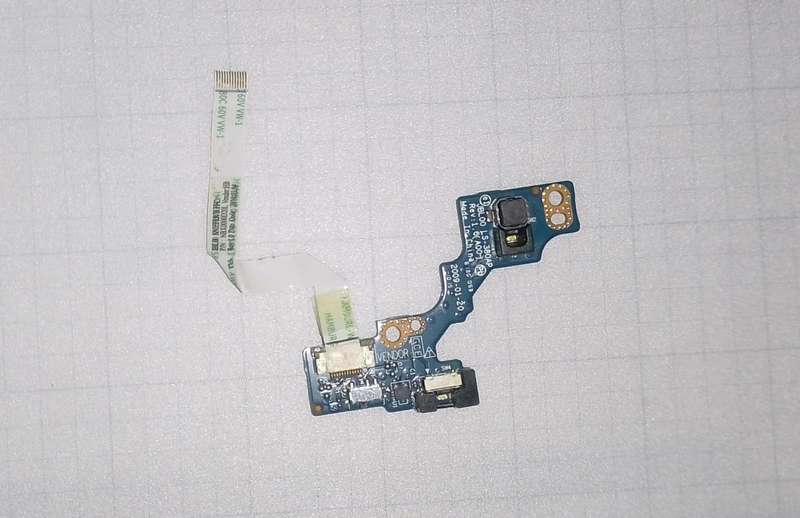 (D)Power Button Wifi Board H572N LS-380AP - Dell Latitude E6400 14.1"