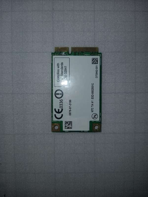 (D)Intel 49645AGN MM2 Wireless n Half Mini PCI-EXPRESS WIRELESS CARD 0578-07-2198