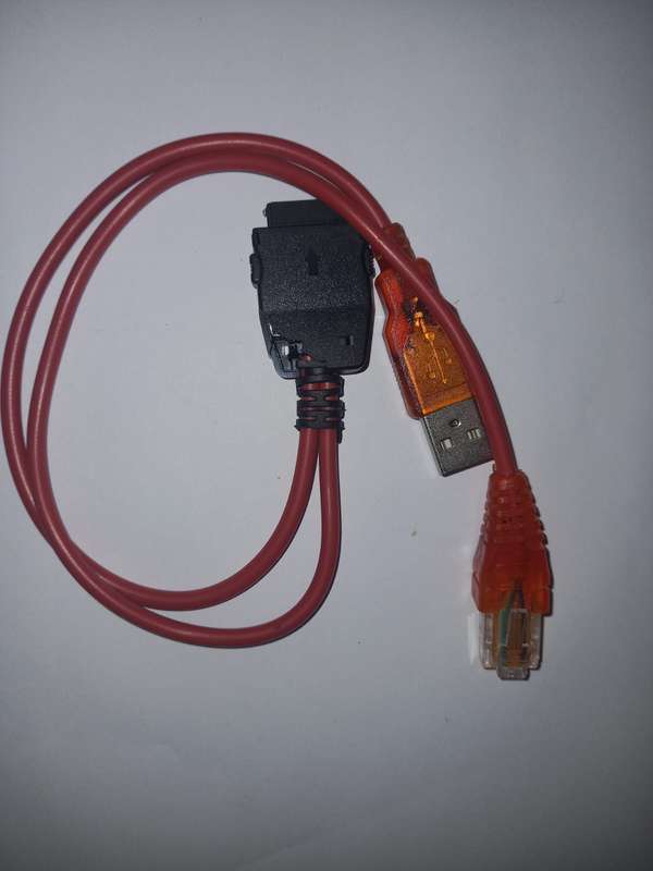 (D)1 pcs of unlocking cable for Samsung GSS-AT705-Z105+USB.