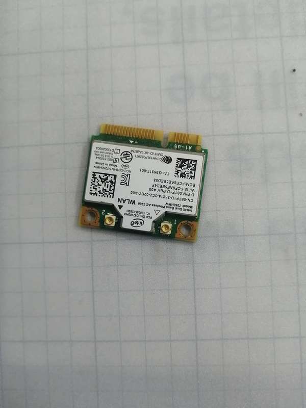 (D)Dell Latitude E5540 Intel Dual Band Wireless Wlan WIFI card 08TF1D