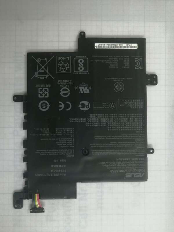 (D)2 cells 38Wh Asus C21N1629(2ICP4/59/134) Battery