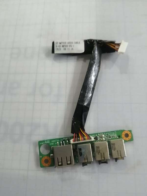 (D)6-71-M74SA-D03A GP Casper Nivana M762S Model Notebook USB Socket Card