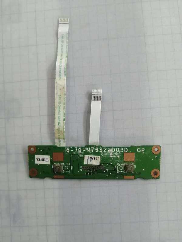 (D)Clevo M765T Touchpad Mouse Buttons Board 6-71-M76S2-D03D