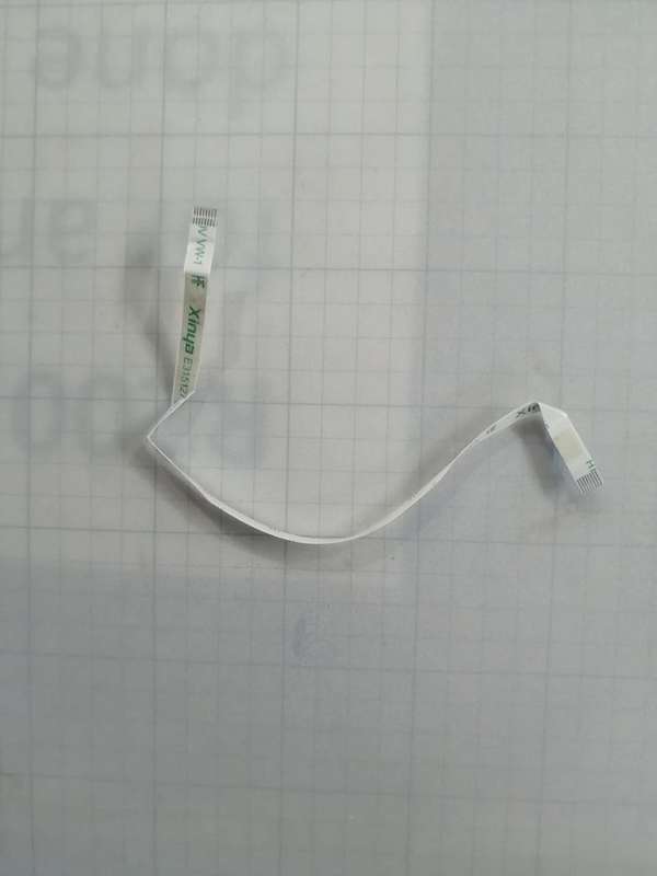 (D) E315127 AWM 20696 80C 30V VW-1 Wide Flex HF Cable Part 6Pin